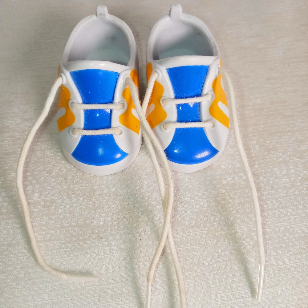Tolly Tots Cheerleader Sneakers Shoes 18" Doll ACCESSORIES FOR  AMERICAN GIRL OG